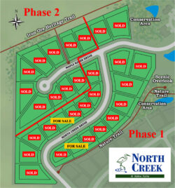 North Creek development map